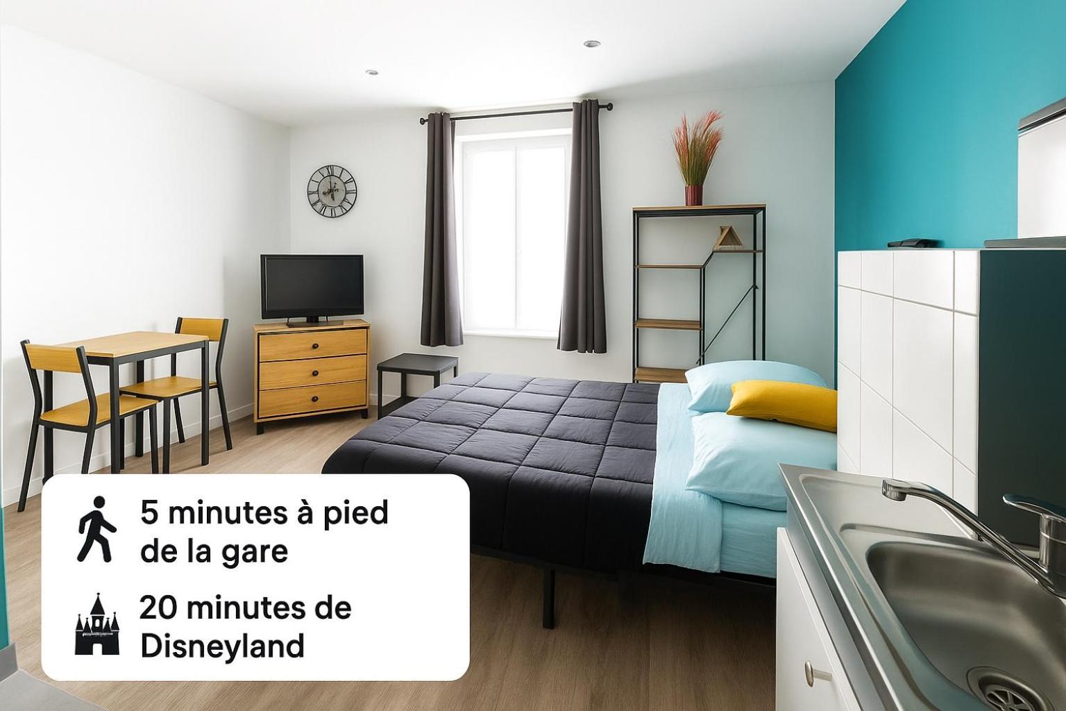 Appartement Cerf3-Centre Ville Meaux-Gare-Disney Экстерьер фото